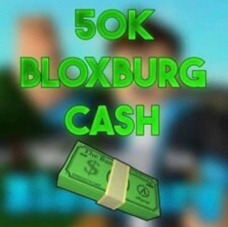 Bloxburg 50k Money Etsy