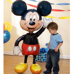 52" Mickey Mouse Airwalker Balloon | Mickey Mouse Balloon | Mickey Mouse Birthday Balloon