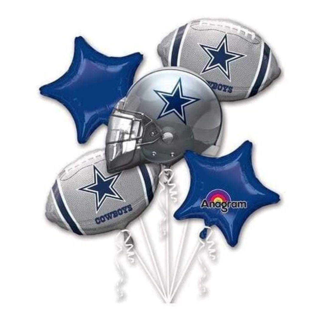 Dallas Cowboys Anagram Balloon Bouquet Football Balloon Bouquet Dallas