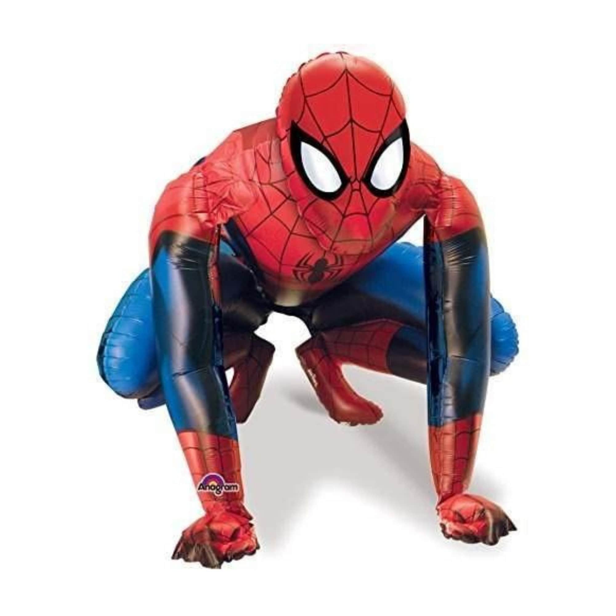 Large Spiderman Theme Birthday Number Display – BalloonZest