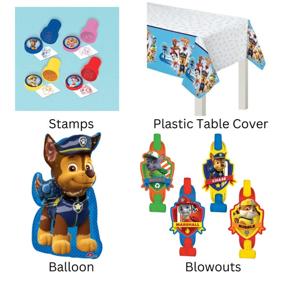 Paw Patrol Party Supplies | Paw Patrol Birthday Balloons | Paw Patrol Decor And Party Supplies - Paw Patrol Balloons