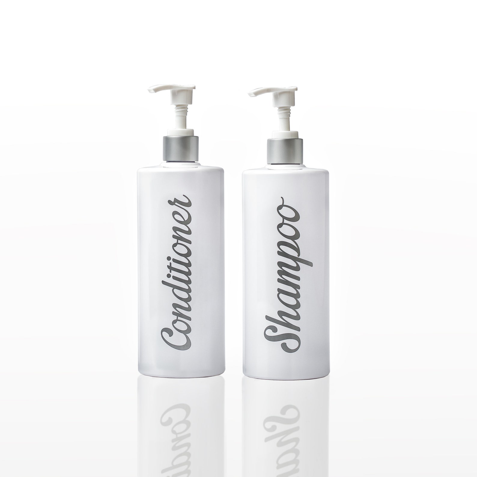 Shampoo & Conditioner Bottle's Waterproof Non peel Font Etsy