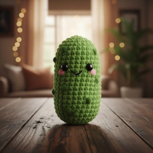 Crochet Pickle Plush Pattern: Beginner-Friendly Amigurumi (PDF Pattern), Revised 2026