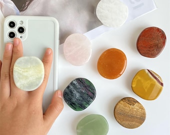 Natural Stone Phone Grip