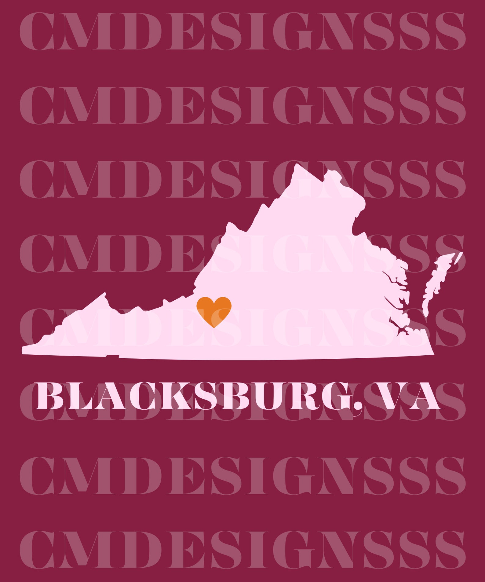 Virginia Tech Wall Art Digital Prints Instant Download Etsy