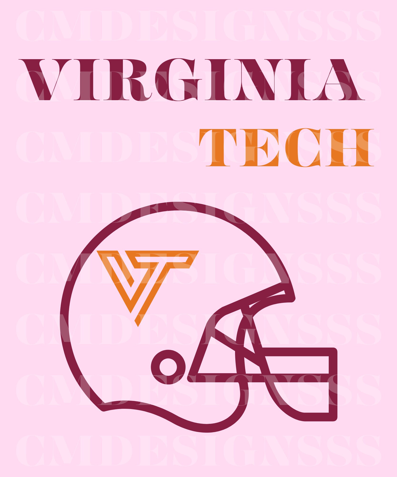 Virginia Tech Wall Art Digital Prints Instant Download Etsy