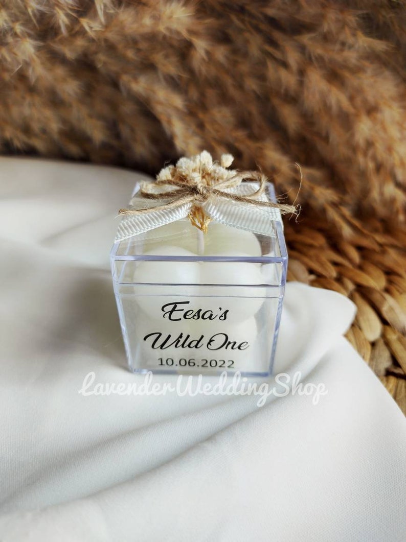 Wedding Candle Favors Wedding Party Mini Bubble Candle Bulk Etsy