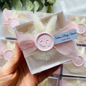 Baby Shower Favor, Wedding Candle Favors, Sweet 16 Gifts, Peony Candle Favors For Guest in Bulk, Engagement Candle Favor, Bridal Shower Gift