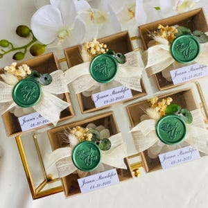 Wedding Lotus Candle Favor For Guest in Bulk, 9 Color Ribbon Options,  Engagement Candle Mementos, Baby Shower Gift, Birthday Celebration