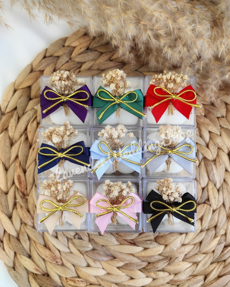 Wedding Candle Favors Wedding Party Mini Bubble Candle Bulk Etsy