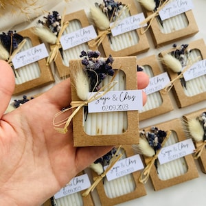 Handmade Soap Wedding Favors for Guests, Bridal Shower Soap favors, Thank You Gift For Wedding