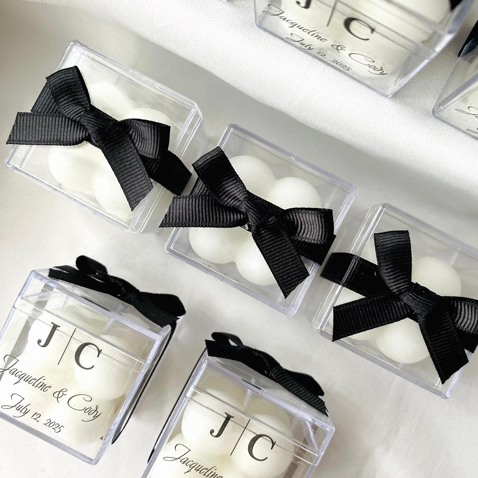 Customized Personalized Candle Favors in Bulk for Guests | Wedding ...