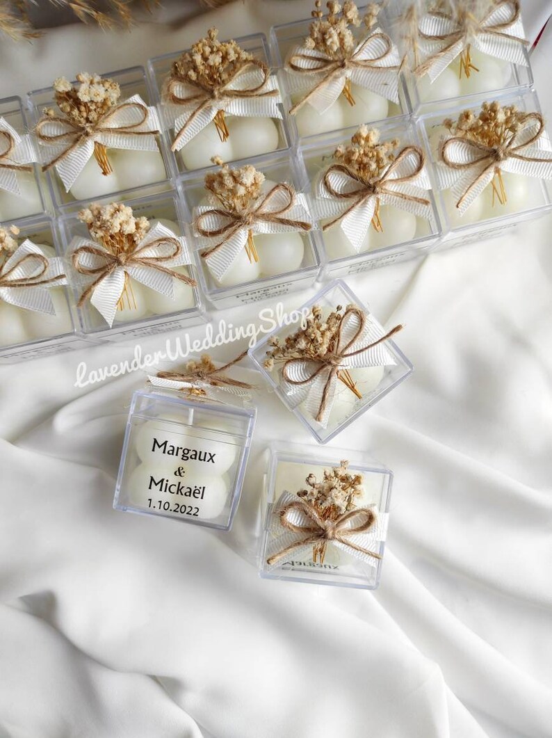 Wedding Candle Favors Wedding Party Mini Bubble Candle Bulk Etsy