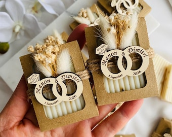 Personalized Wedding Soap Favors Bulk, Bridal Shower Soap Favor, Engagement Guest Gift, Baby Shower Favors,  Baptism Favors