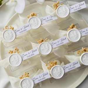 Personalized Bubble Candle Favors in Bulk - Mini Wedding Guest Gifts - Engagement Favors - Bridal & Baby Shower Gifts, FREE EXPRESS SHIPPING