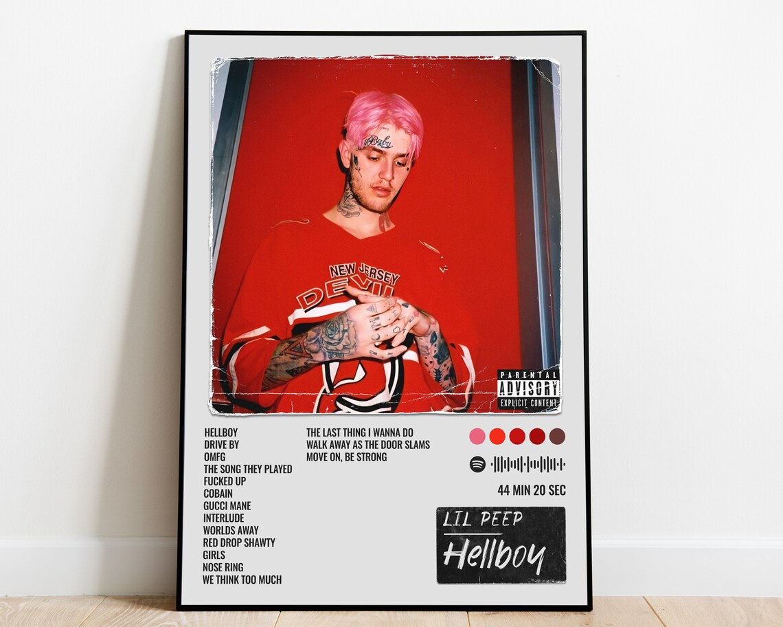 hell boy lil peep album cover