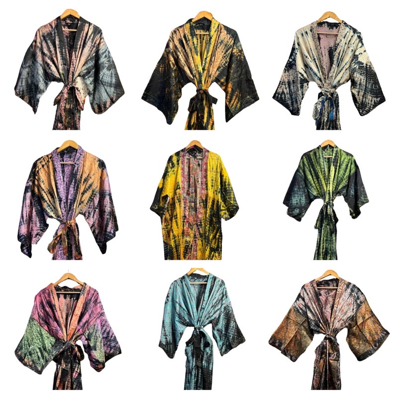Silk Kimono Quad