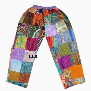 Patchwork Pants - Etsy
