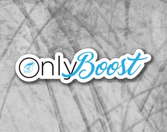 Only Boost Decal - Etsy
