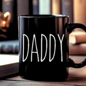 Taza para papá / Regalo para papá primerizo / Taza de café para papá nuevo / Taza para anunciar el embarazo / Regalo del Día del Padre de parte de la esposa