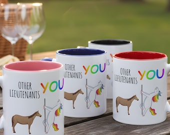 Funny Lieutenant Mug, Army Lieutenant Mug, Men In Uniform Gift, Coffee Mug, Unicorn Mug, Best Lieutenant Gift Ideas, Lieutenant Appreciation