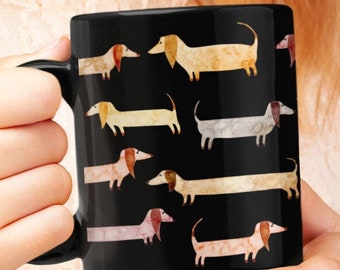 Dachshund Mug Dachshund Coffee Mug Wiener Dog Mug Dachshund Mugs For Women
