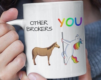 Broker Mug Funny Broker Mug Funny Real Estate Mug Mortgage Broker Coffee Mug Sales Broker Mug Stock Broker Mug Best Broker Mug