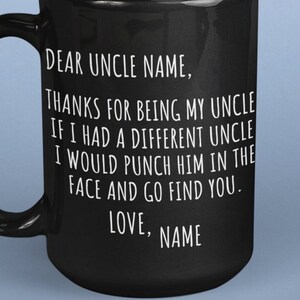 Funny Uncle Mug Thanks For Being My Uncle Gifts For Uncle Gifts Gor Uncle Wacky Uncle Gifts Goofy Uncle Gifts Beet Uncle Gifts From Niec