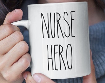 Mugs Nurse Hero Nurse Gifts For Nurse Gift Ideas Nurse Coffee Mug Nurse Birthday Gifts