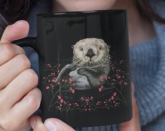 Sea Otter Mug Otter Lover Mug Otter Gifts Sea Otter Coffee Mug
