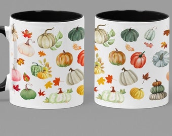 Pumpkin Coffee Mugs Pumpkin Mugs Fall Mug Fall Coffee Mugs