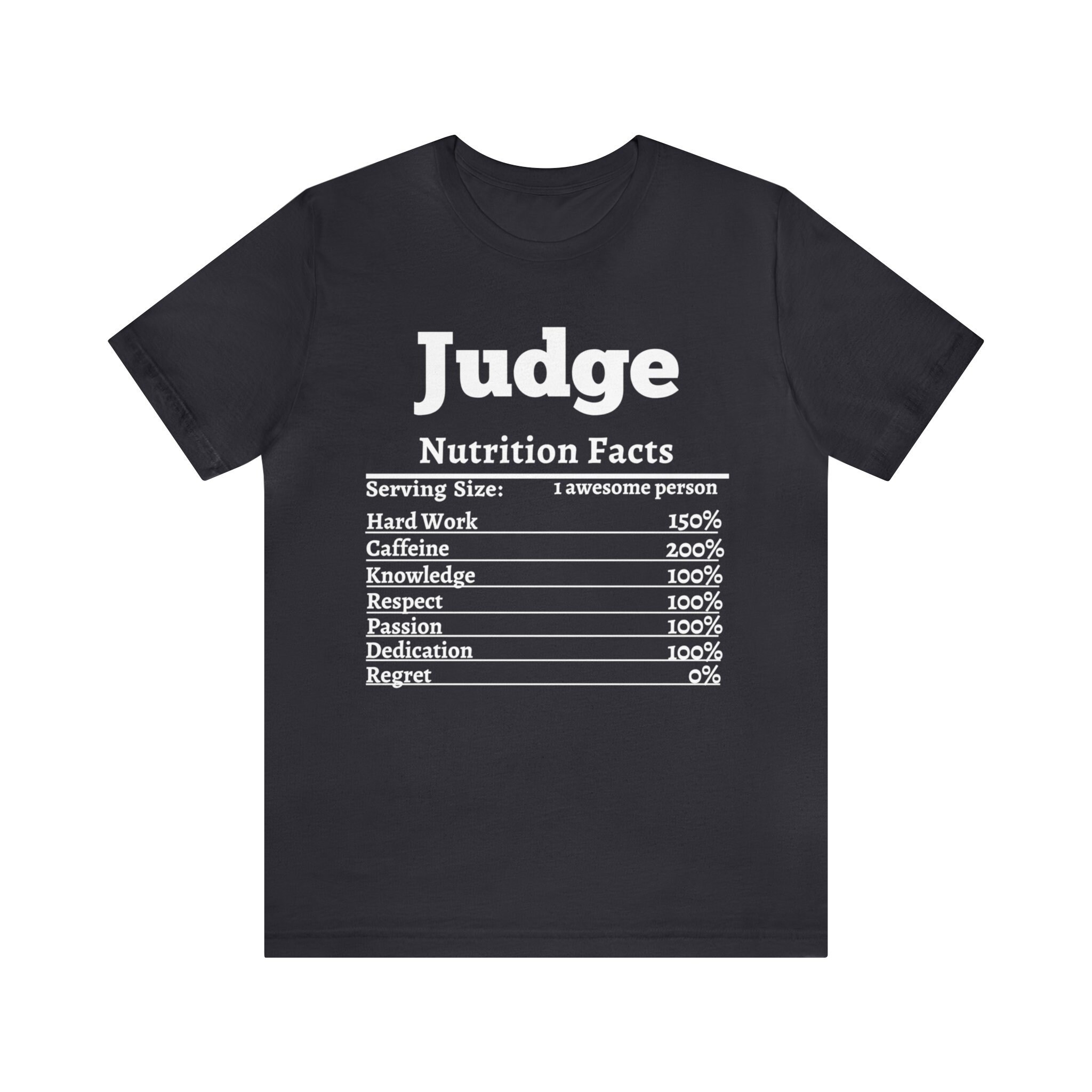 JUDGE Tシャツ L Personalized Judge Shirt, Judge Nutrition Shirt, Funny Judge Gifts
