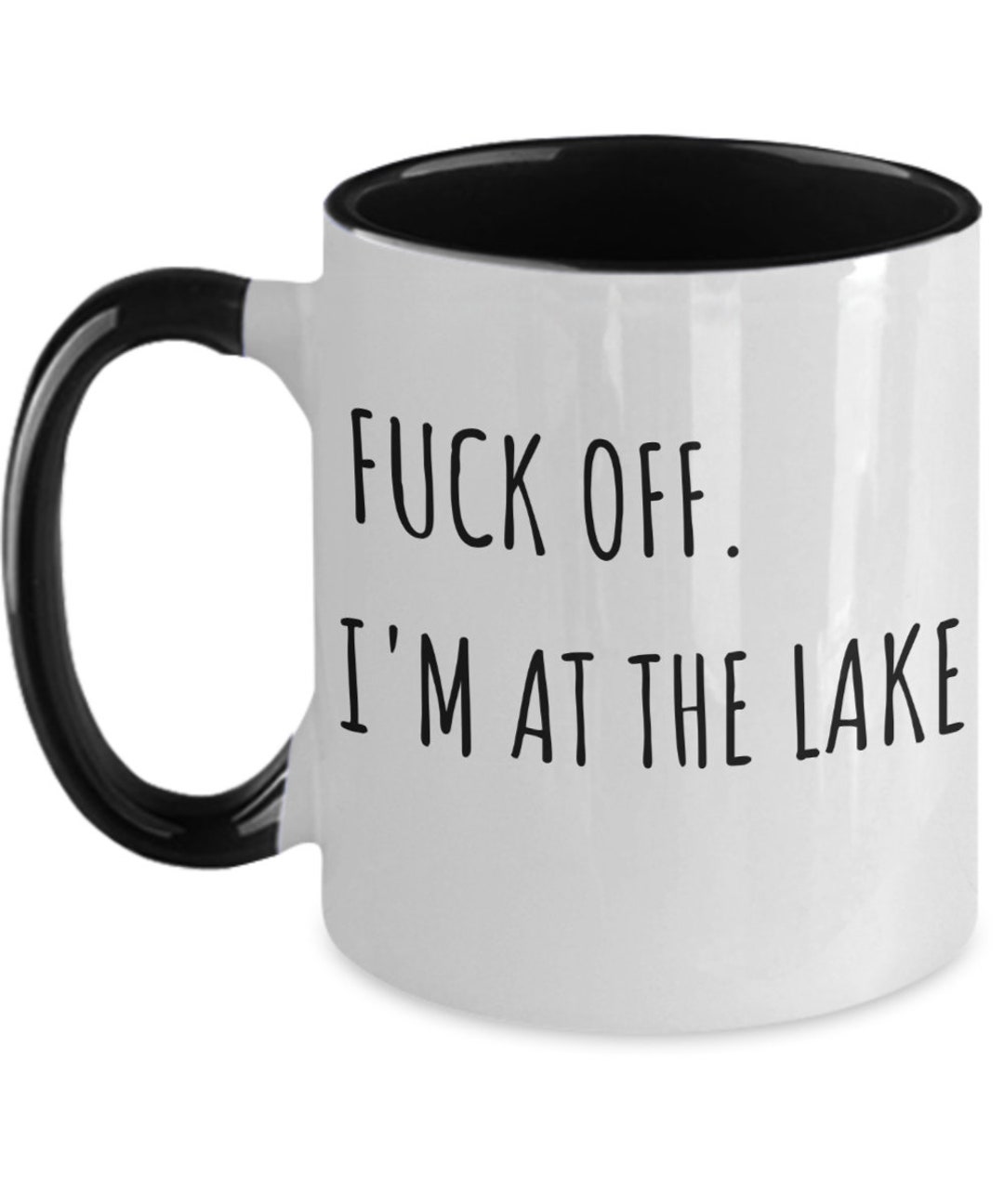 I'm at the Lake Mug Funny Cabin Mugs Lake Coffee Mugs Lake House Decor