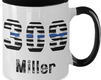 Personalized Law Enforcement Mug Custom Police Mug Police Gifts Police Dad Gifts Father's Day Gifts
