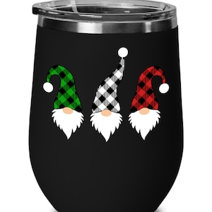 Gnomes Tumbler Winter Gnome Natale Gnomes Wine Cup