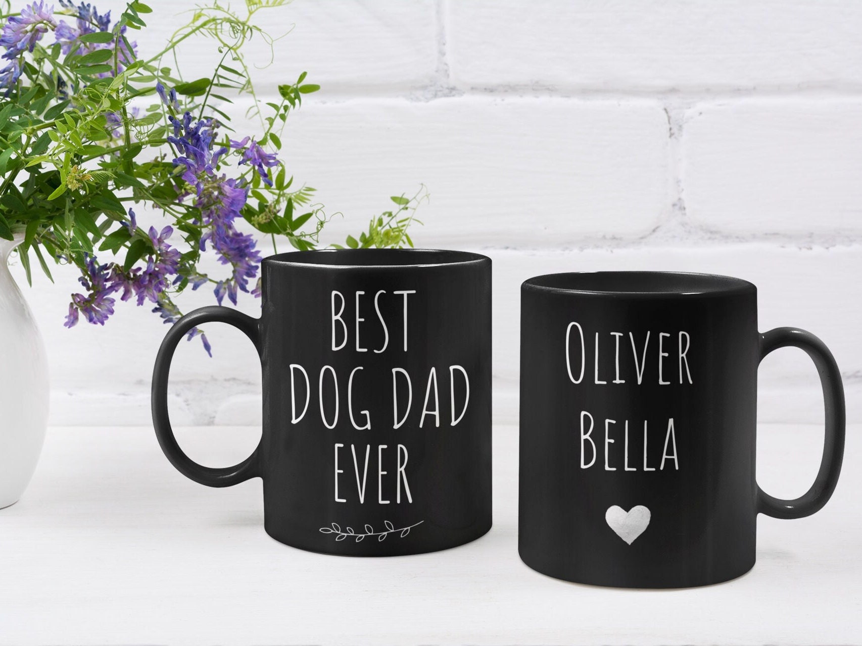 Best dog dad ever mug clearance