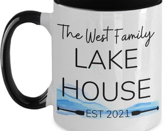 Personalized Lake House Mug Custom Lake Mug Lake Coffee Mug Lake House Decor Lake House Gift Lake House Accessories