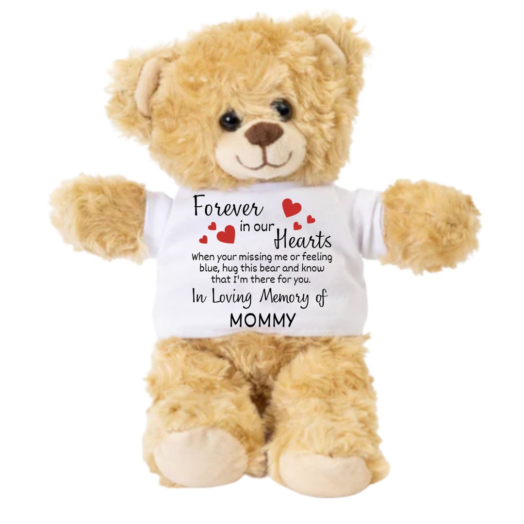 Personalized Memory Bear Memory Teddy Bear Loss of Mother Gift Loss of ...