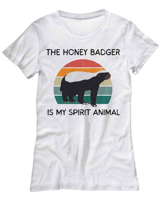 Honey Badger Shirt, Retro Vintage Honey Badger Gift T-Shirt Honey Badger Shirt, Retro Vintage Honey Badger Gift T-Shirt