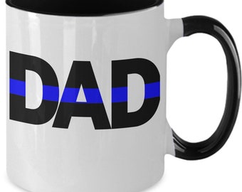 Police Dad Mug Police Dad Gifts For Police Dad Coffee Mug