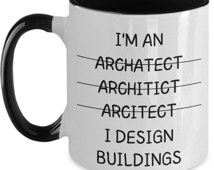 Funny Architect Coffee Mug, Architect Gifts, Architect Birthday Gift ...