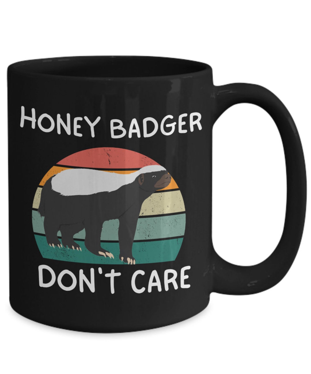 Honey Badger Don't Care the Crazy Nastyass Honey Badger Etsy