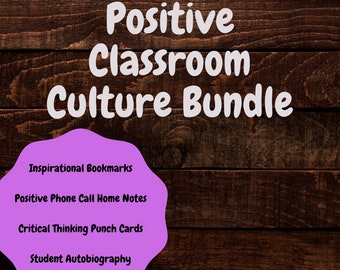 Classroom Culture Bundle