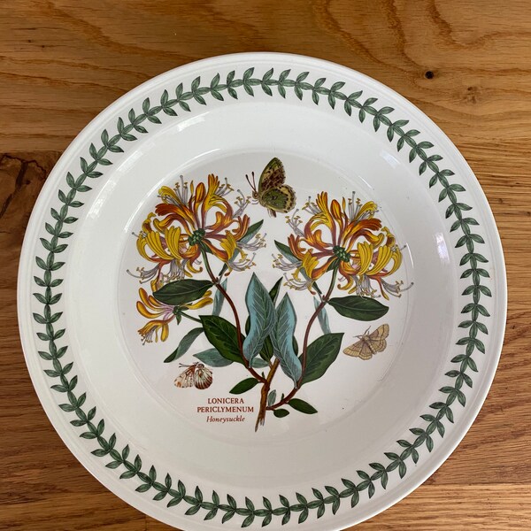 PORTMEIRION Botanic Garden Honeysuckle Oven-To-Table Pie Plate
