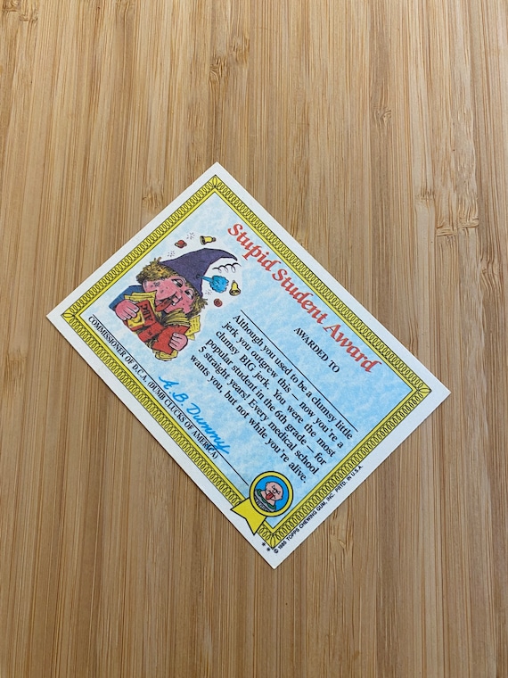 RARE Jay Decay, 5b Original Series 1985 Garbage Pail Kids - Etsy