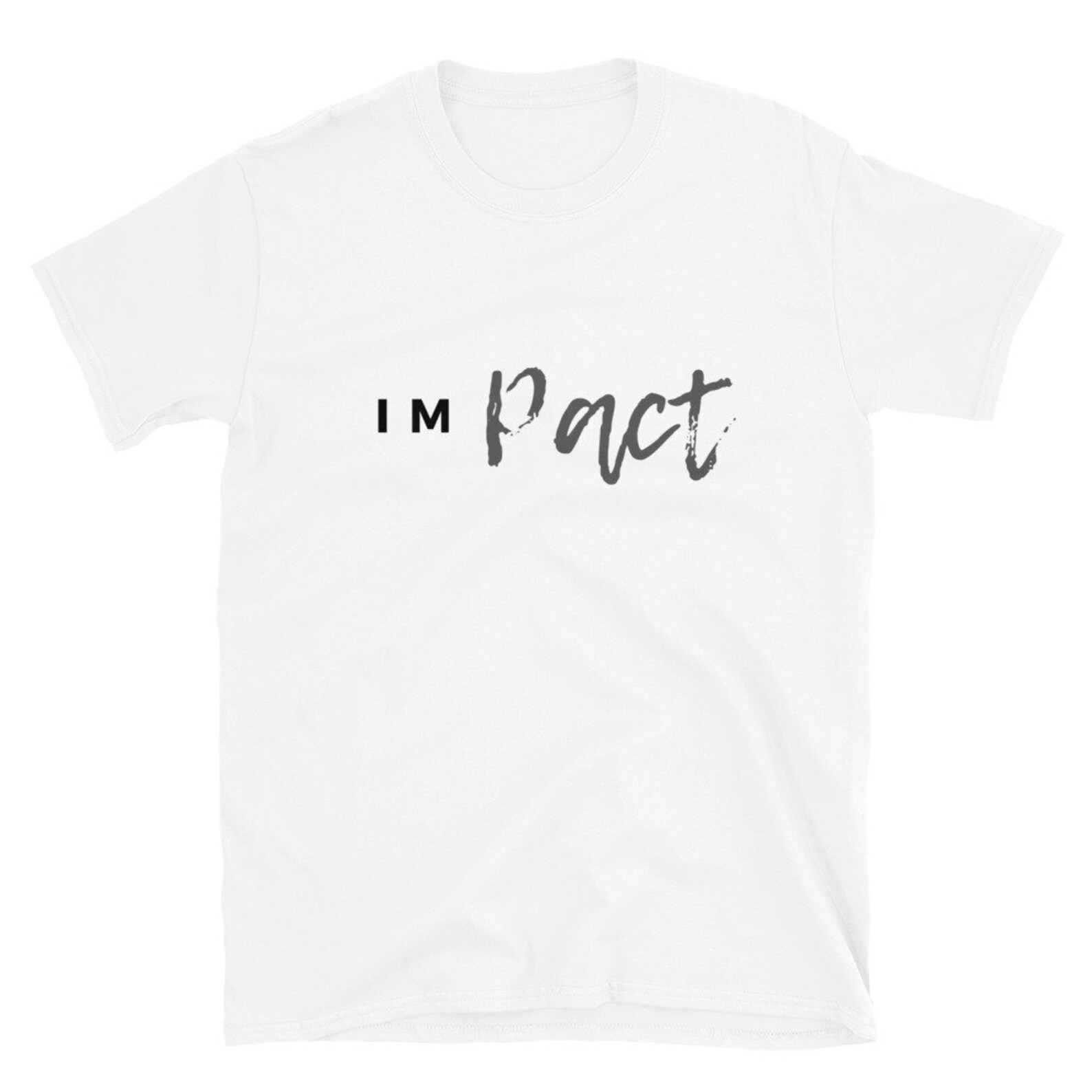 Impact Mens Womens Mens TShirt Etsy