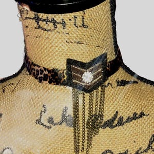 The Commander, Cheetah Print Choker
