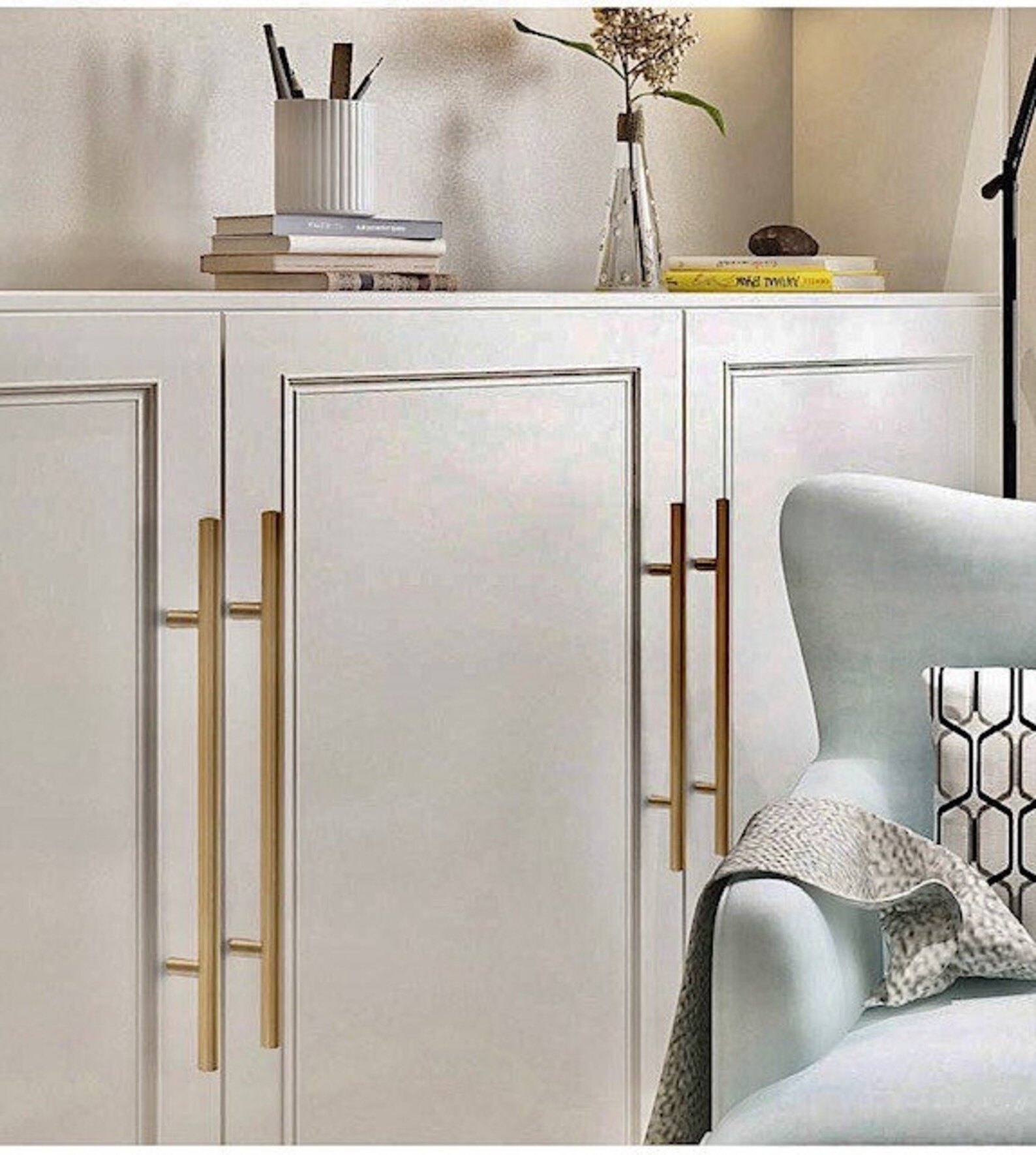 Home Decor 200mm Gold Stainless Steel Furniture Kitchen Etsy