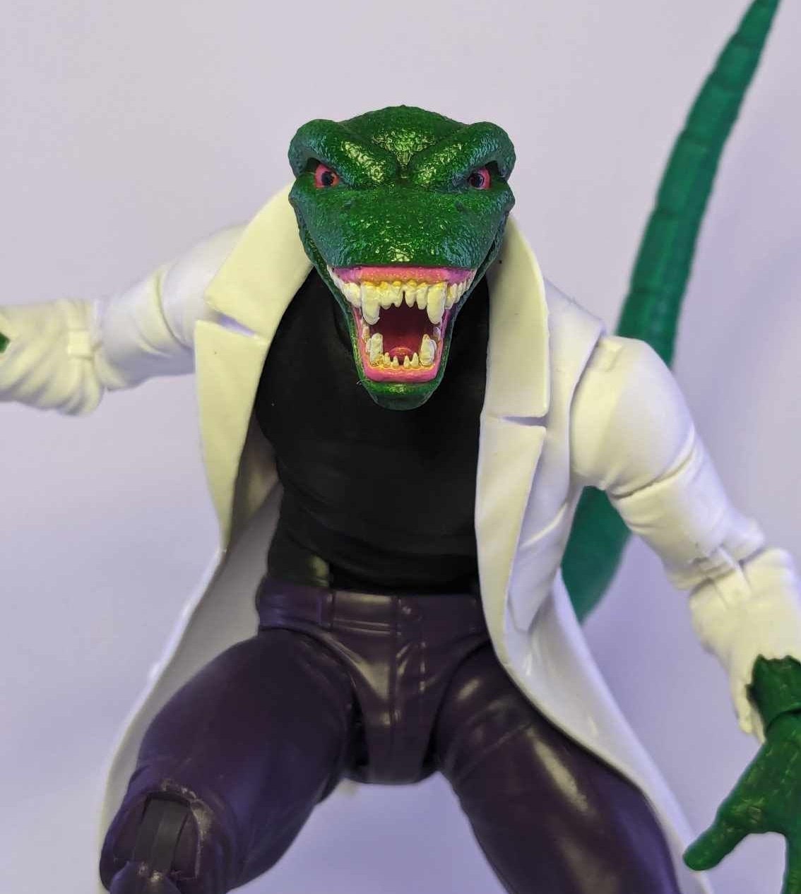 1/12 3D Printed Lizard Head Sculpt Spider Villain - Etsy