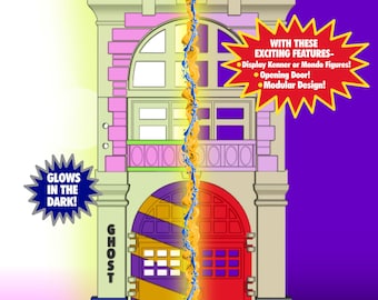 Real Ghostbusters Ecto Glow Firehouse Display Diorama 3D Files for Print